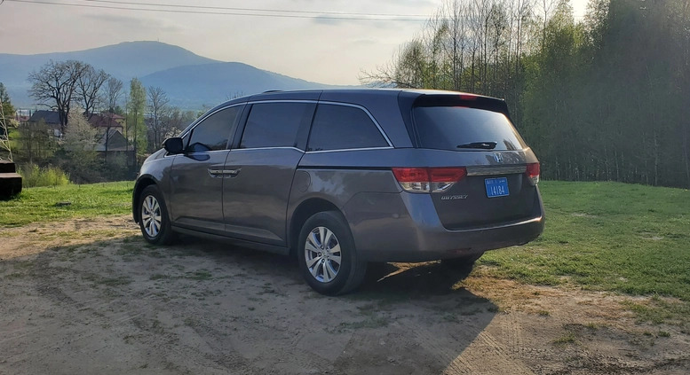 Honda Odyssey cena 74999 przebieg: 155000, rok produkcji 2016 z Byczyna małe 137